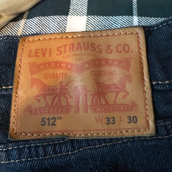 Levi’s 512 33 x 30 Dark Navy Jeans - Picture 5 of 7